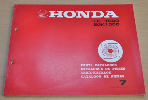 Honda egk 1000 - egk, generator