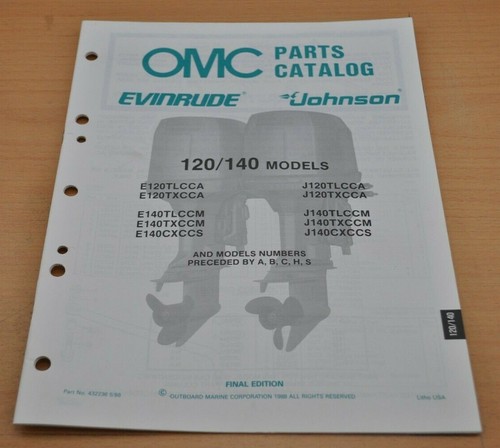 Omc 120 140 johnson evinrude - omc,