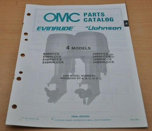 Omc 4johnson evinrude 1988 - omc,