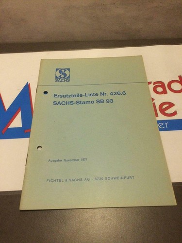 Sachs standmotor sb93 - sachs,