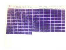 Suzuki GS450L (E/F/G/H)  Nov