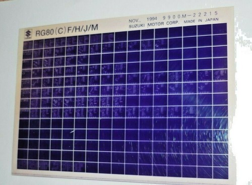 Suzuki rg80 j - (c), f/h/j/m
