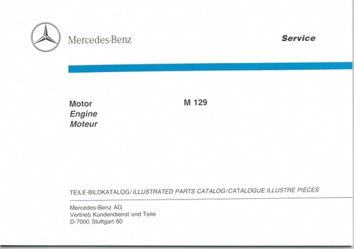 Mercedes benz motor m129 - mercedes,