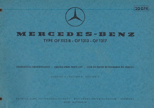 Mercedes benz 1113 1313 - b, /