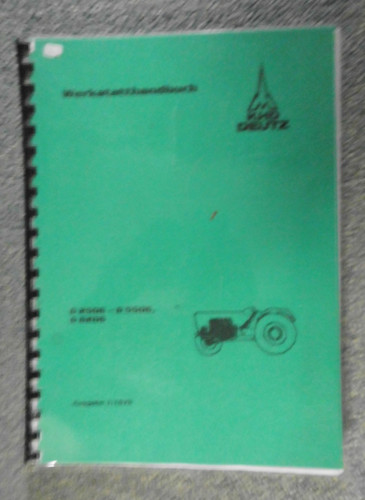 Khd deutz werkstatthandbuch - -,