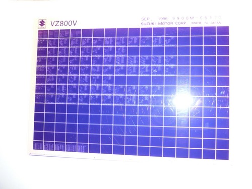 Suzuki vz800v sep 1996 - sep,