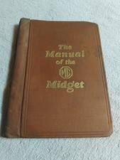 MG Midget M Type Instruction