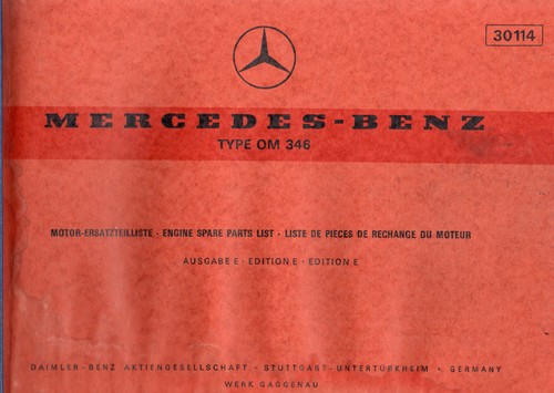 Mercedes benz 326 - om, (1970)